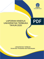 Laporan Kinerja Universitas Terbuka Tahun 2020