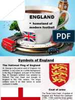 ENGLAND - Homeland of Modern Football