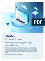 Mysql: Cheat Sheet