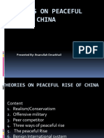 Realism and The Peaceful Rise of China
