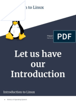 Introduction To Linux