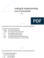 Understanding & Implementing Linux Commands: Biswa P. Das 1