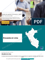 Encuesta El Comercio - Ipsos Enero 2022 - Tercera Parte