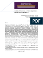 Metodologias Alternativas para o Ensino de Química - Um Relato de Experiência