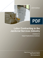 Labor Contracting in The Janitorial Services Industry: 2019 Edition