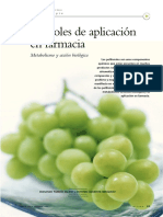 Polifenoles de Aplicación en Farmacia: Metabolismo y Acción Biológica