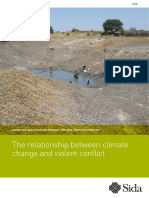 Working Paper - Climate Change and Conflict