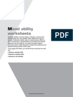 Ixed Ability Worksheets