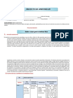 Proyecto de Aprendizaje 2022 - Marzo - Abril - Retornamos - A - La - Presencialidad - y Conocemos - El - Protocolo