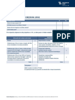 Nutritional Risk Screening 2002