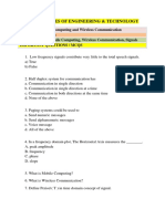 Lecture 1 Mobile Computing - Wireless Communcation - Signals