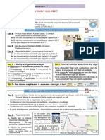 Activité 3 - Décrire Le Mouvement D'un Objet