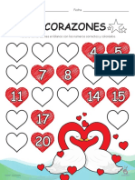 20 Corazones: Nombre Fecha