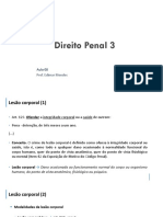 Lesão corporal: conceito, modalidades e qualificadoras