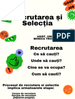 Recrutarea si Selectia