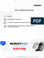 Wuolah Free Psicologia de La Educacion