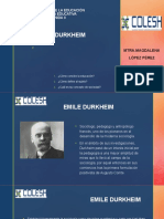 Unida II Emile Durkheim