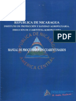 Manual de Procedimientos Cuarentenarios