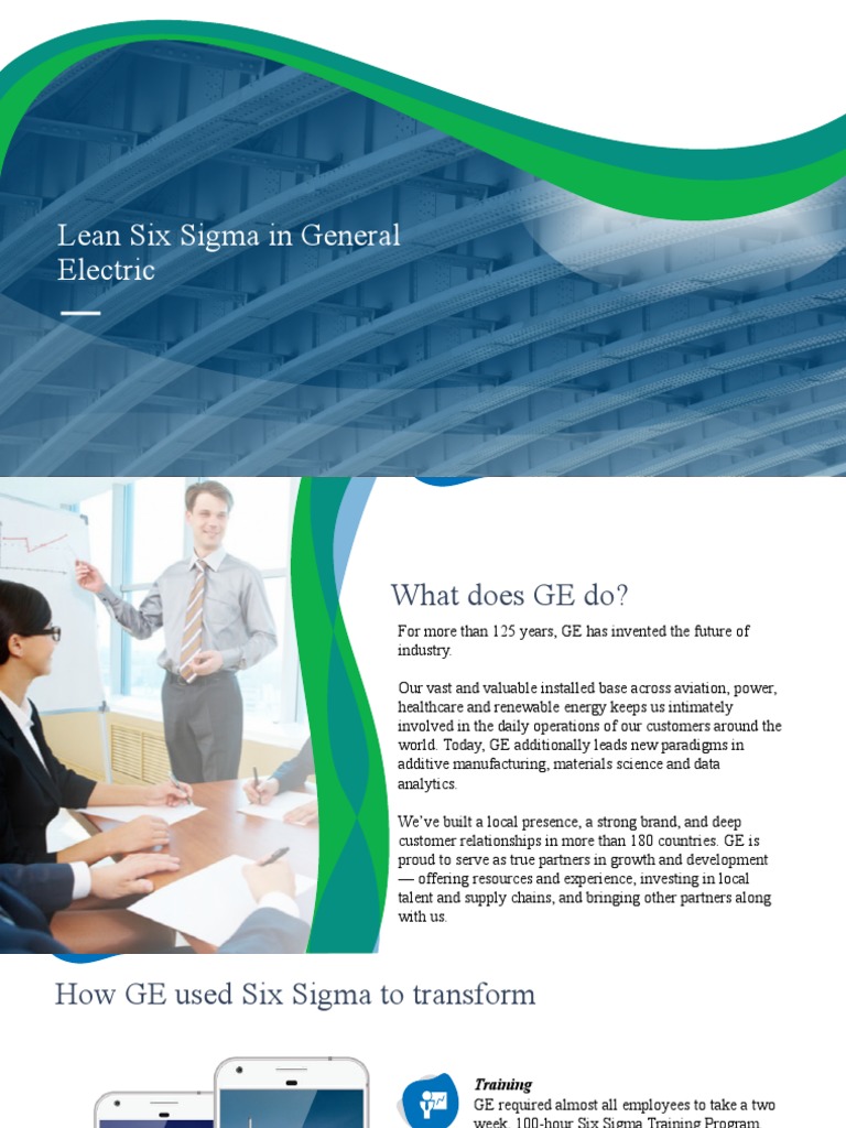 Lean Six Sigma in General Electric | PDF | Six Sigma | General Electric