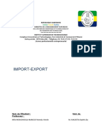 Devoir D'import-Export