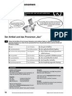 Artikel woerter als Pronomen