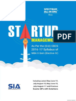 Startup Management