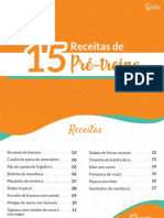 15 Receitas Pré Treino - Bruna Teodoro Nutri