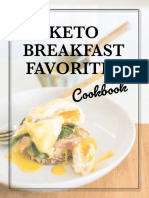 Keto Breakfast Favorites: Cookbook