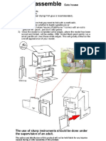 Papercraft Building - Miniature-Games - Gatehouse - Instructions