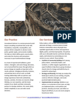 Groundwork Partners For Muncipalities