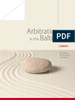 Arbitration in The Baltics 2009