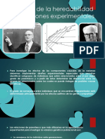 Genetica de La Produccion Estimación de La Heredabilidad en Poblaciones Experimentales