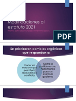 Modificaciones Al Estatuto 2021