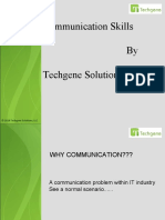 Communication Skills by Techgene Solutions