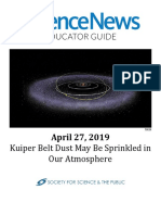 April 27, 2019: Kuiper Belt Dust May Be Sprinkled in Our Atmosphere