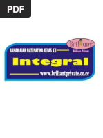 Download Bahan Ajar Integral by Bimbel Briliant SN56302493 doc pdf