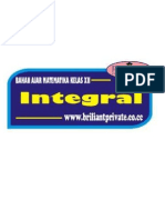 Download Bahan Ajar Integral by Bimbel Briliant SN56302493 doc pdf