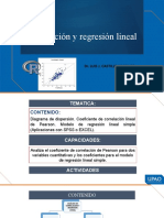 Correlación y Regresión Lineal: Dr. Luis J. Castillo Vasquez