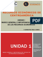 Marco General e Importancia Del Estudio de Los Recursos Económicos