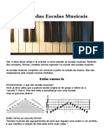 E-BOOK - Estudo Das Escalas Musicais