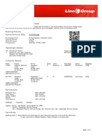 Acgqjm: Lion Air Eticket Itinerary / Receipt