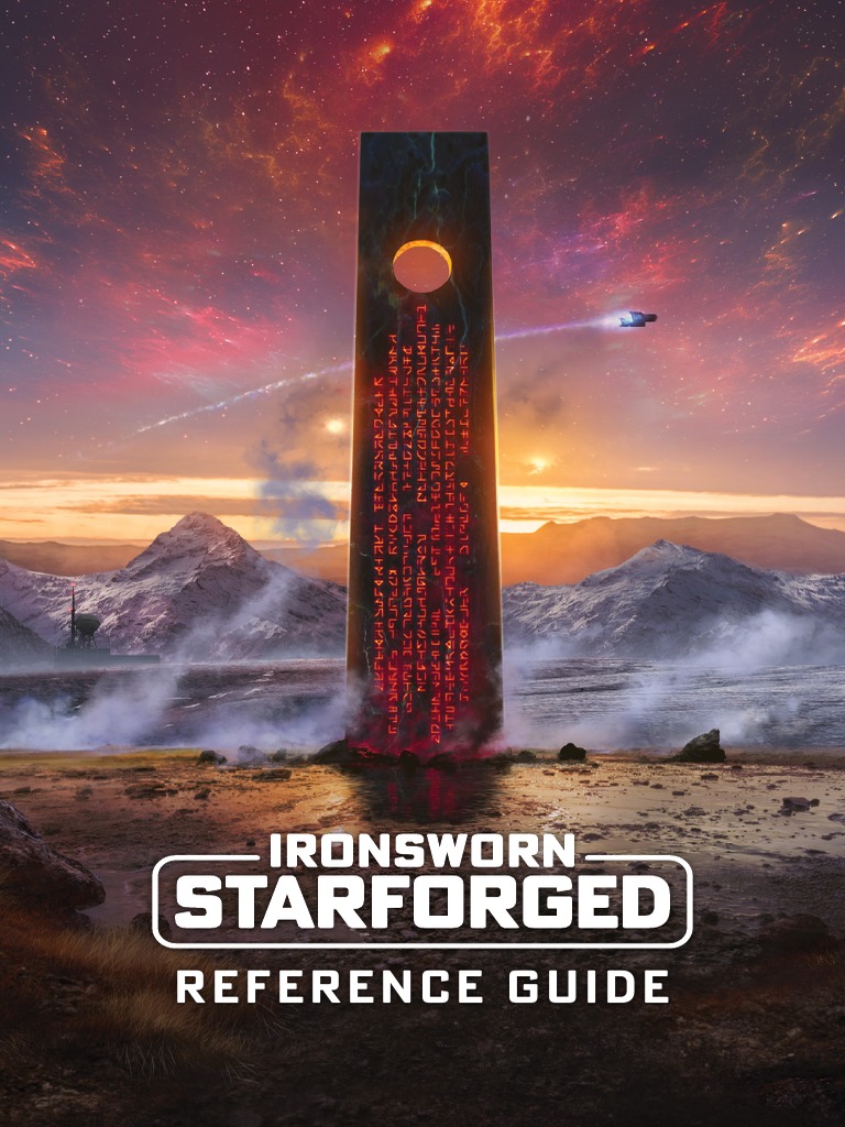 Ironsworn Reference Guide PDF Tabletop Role Playing Game