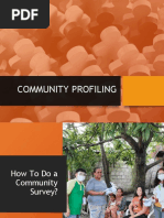 Community Profiling for Social Work | PDF | Needs Assessment | Community