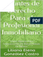 Apuntes de Derecho Para El Profesional Inmobiliario - Liliana Elena González Castro