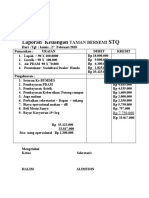 LAPORAN KEUANGAN TAMAN BERSEMI