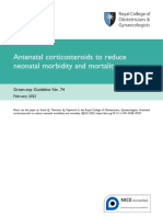 BJOG - 2022 - Stock - Antenatal Corticosteroids To Reduce Neonatal Morbidity and Mortality