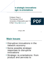 Strategic Disruption and Re Orientations 5