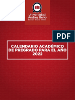 Calendario Academico Pregrado Unab