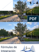 Integration Formulae 1-4 SD2021