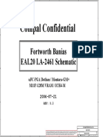 EAL20 LA-2461 Schematic document overview
